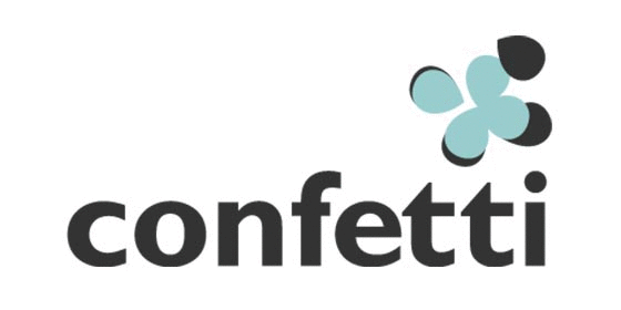Logo confetti