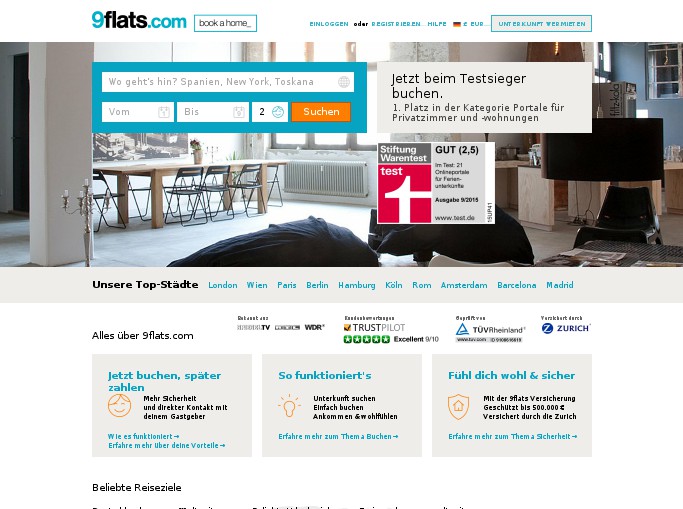 Screenshot of the shop