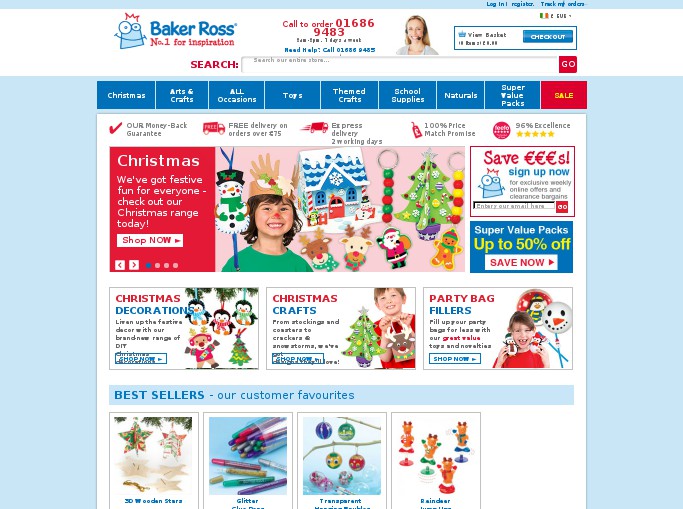 Baker Ross Ireland Voucher