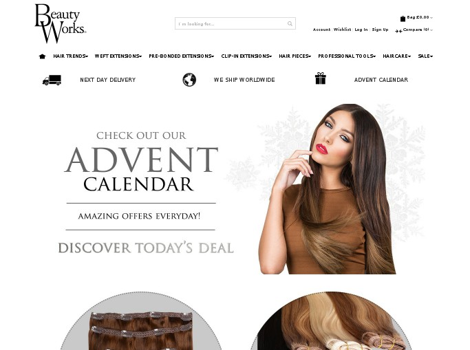 Screenshot of the shop