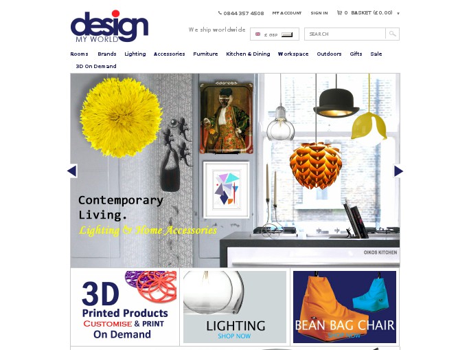 Screenshot of the shop