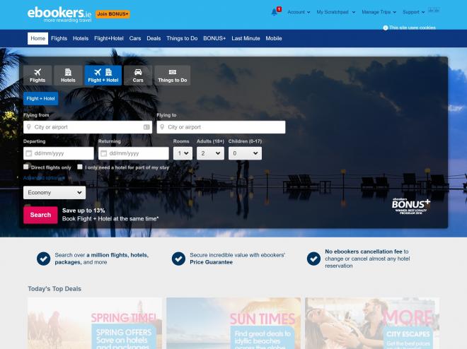 Screenshot of the shop