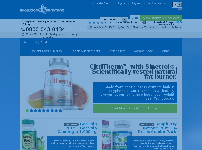 Evolution slimming coupons