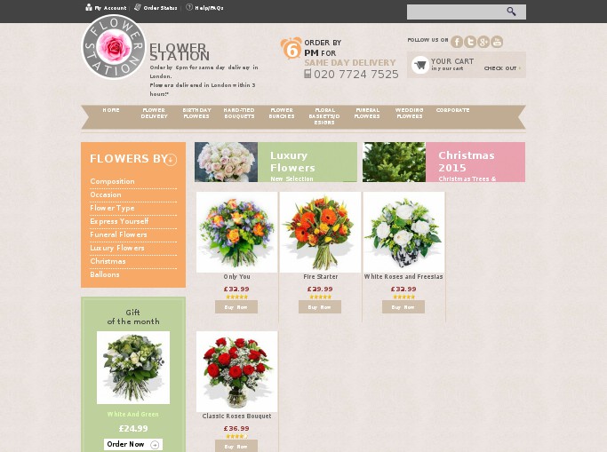 Screenshot of the shop