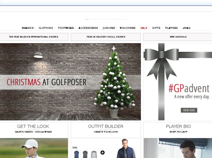 Screenshot of the shop