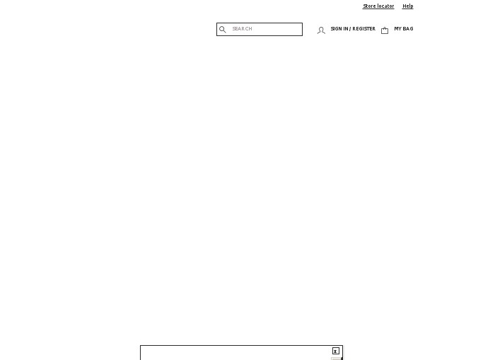 Screenshot of the shop