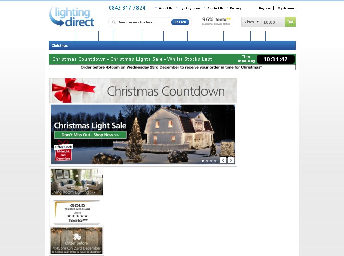 Screenshot of the shop