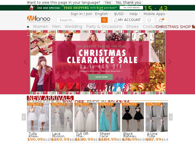 Milanoo coupon code