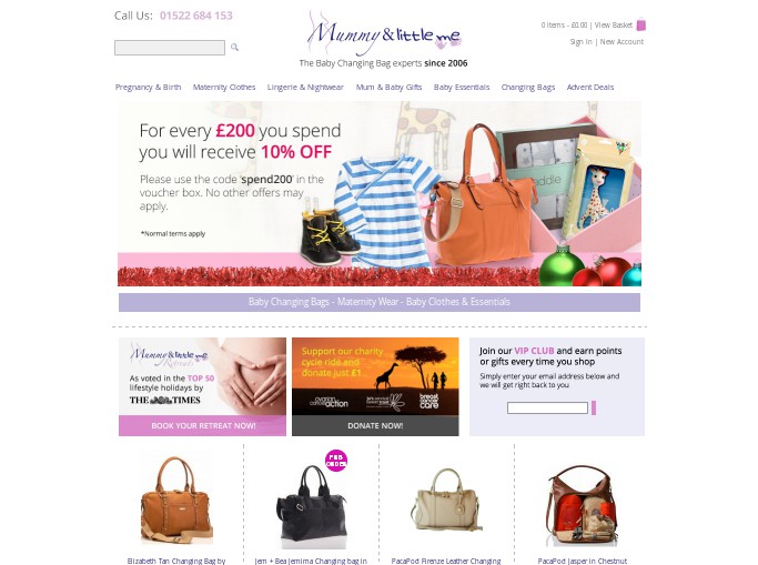 Screenshot of the shop