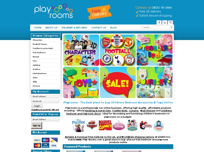 Screenshot of the shop