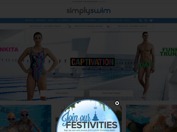 Simply Swim UK Voucher