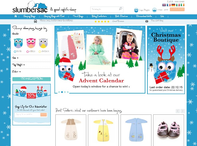 Screenshot of the shop