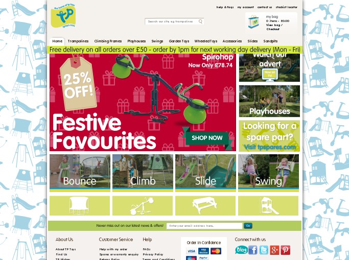 Screenshot of the shop