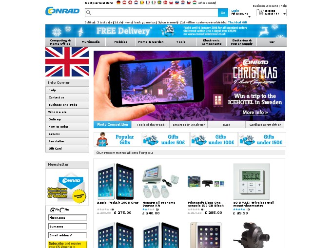 Conrad UK Vouchercode